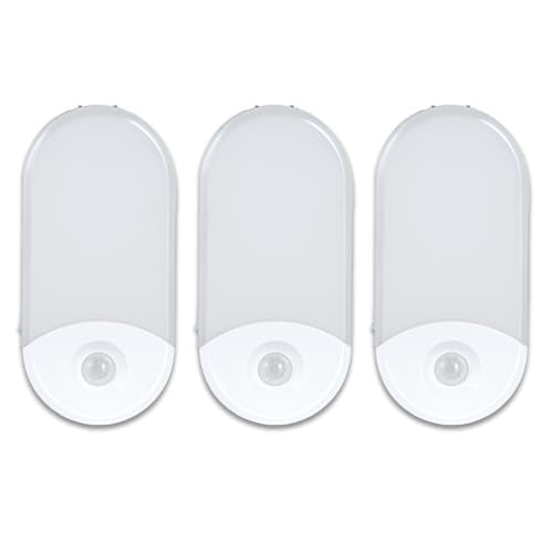 4-in-1 Power Outage Night Light Flashlight with Motion Sensor - 3 Pack