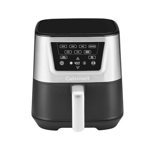 Cuisinart 6-Qt Air Fryer with 4 Functions & 3 Presets, Large Capacity
