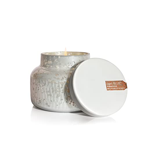 Pumpkin Dulce Mercury Jar Candle - Fall Scented Soy Blend Candle - 19 oz