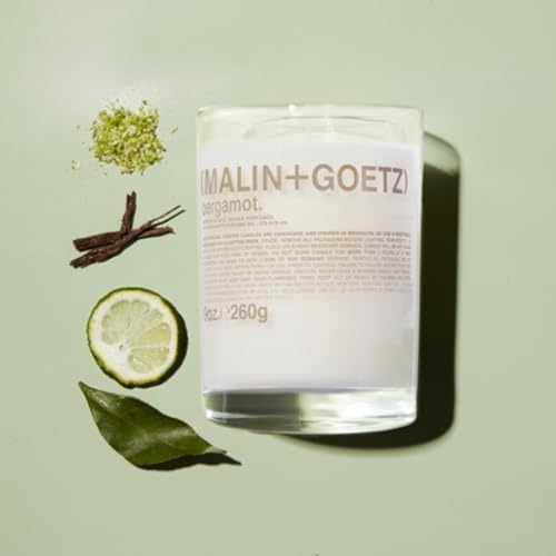 Scented Candle - Bergamot - Hand-Poured Soy Wax with Unique Fragrance Blends
