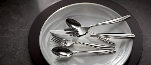 Oneida Camlynn Mirror 45-Piece Flatware Set for 8 - Stainless Steel, Service for 8