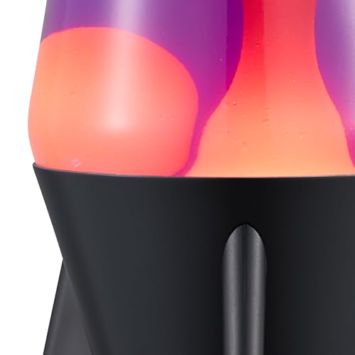 Lava Original 14.5-inch Retro Liquid Motion Lamp - Purple & Yellow Glow