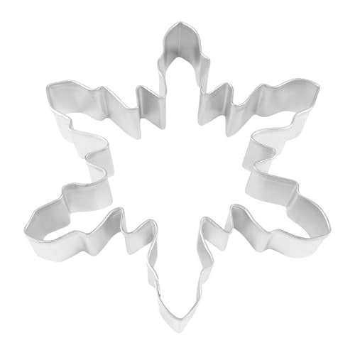 R&M Snowflake 5" Cookie Cutter - Winter Cookie Cutter for Cookies, Fondant & Crafts