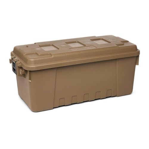 Plano Medium Desert Tan Sportsman's Storage Trunk - Lockable, Weather-Resistant