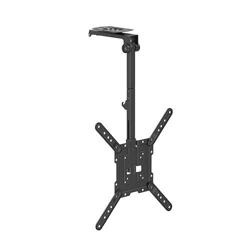 Ceiling Mount for 23-55 Inch TVs - Swivel & Height Adjustable Roof Mount