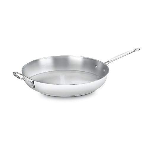 Cuisinart Chef's Classic 14-Inch Stainless Steel Helper Handle Skillet, Model 722-36H