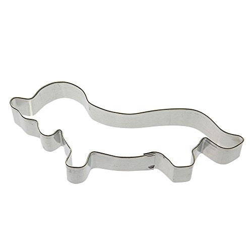 Foose Dachshund Cookie Cutter 5.5 Inch - Made in USA, Tin Plate Steel