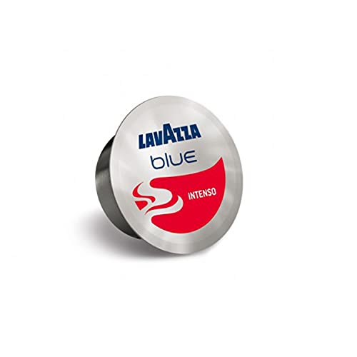Lavazza BLUE Espresso Intenso Capsules - Medium Roast, Pack of 100, Italy Blended