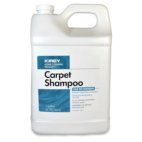 Genuine Kirby Pet Pet-Friendly Foaming Carpet Shampoo 1 Gallon Lavender Scent