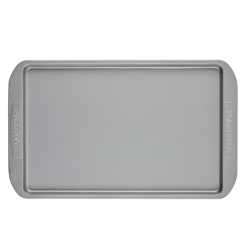 Farberware Nonstick Bakeware Set, Nonstick Cookie Sheets / Baking Sheets - 2 Piece, Gray