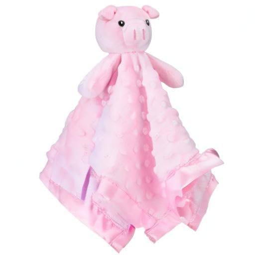Pro Goleem Pig Lovey - Soft Security Blanket & Snuggle Toy for Babies | 16-Inch Stuffed Animal Gift