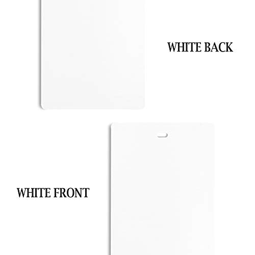White Vertical Blinds Replacement Slats 82.5 Inch Pack of 24 for Sliding Doors & Windows