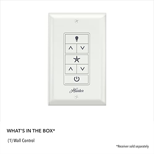 Hunter Universal Ceiling Fan Wall Control Switch - Wall Control Panel