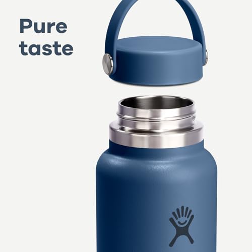 Hydro Flask Water Bottle - Insulated Stainless Steel Wide Mouth Flex