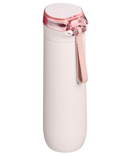 Stanley Flowstate Spring Water Bottle 20 oz Rose Quartz Leakproof Insulated