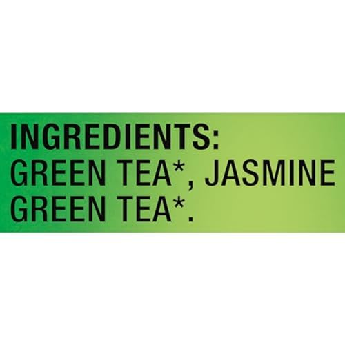 Lipton Green Tea with Jasmine 240-Count Tea Bags - 6 Pack, Unsweetened, Flavonoids, Bioactives, For Hot or Iced Tea, Gift Set, 40 Count Each