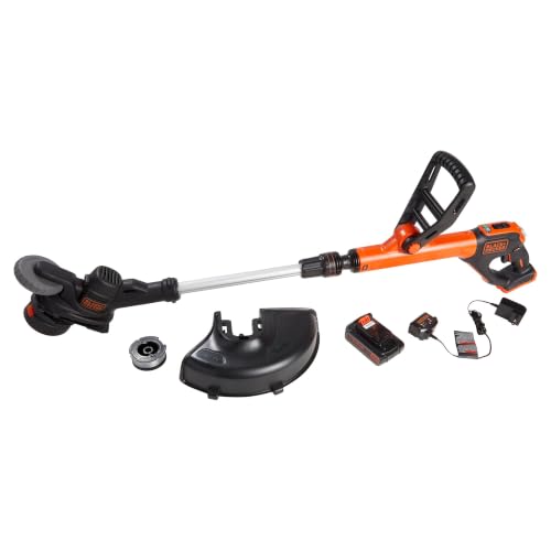 Cordless Weed Eater & Edger Kit - 20V Max, 12-Inch, 2-Speed, Lightweight, with Battery & Charger