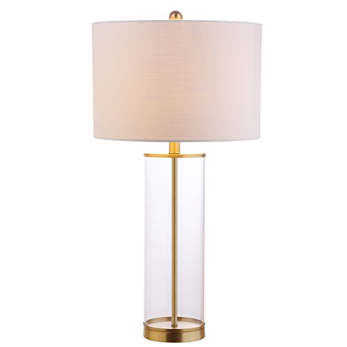 Glass and Brass Table Lamp - Clear/Brass Gold, 29.25 Inch by Jonathan Y (Variation of THIS listing)