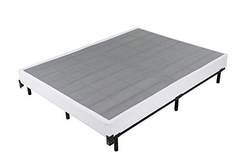 Queen Size Metal Bed Frame-7 Inch Heavy Duty Bedframe, 9-Leg Support