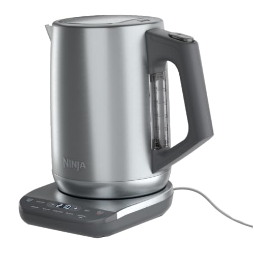 Electric Kettle 7-Cup Rapid Boil with Temperature Presets & Hold Function