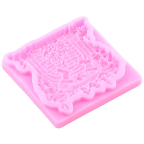 Christmas Fireplace Fondant Mold - Silicone Candy & Cake Decorating, Style J