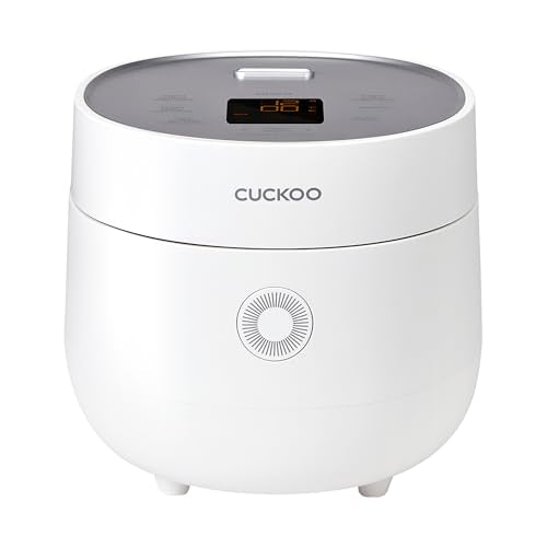 CUCKOO Micom Fuzzy Logic Rice Cooker 3-Cup White CR-0375FW