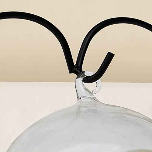 Ornament Display Stand Holder Iron Hanger for Chrismas Hanging Glass Globes (Love Shape Large 1 Pcs)