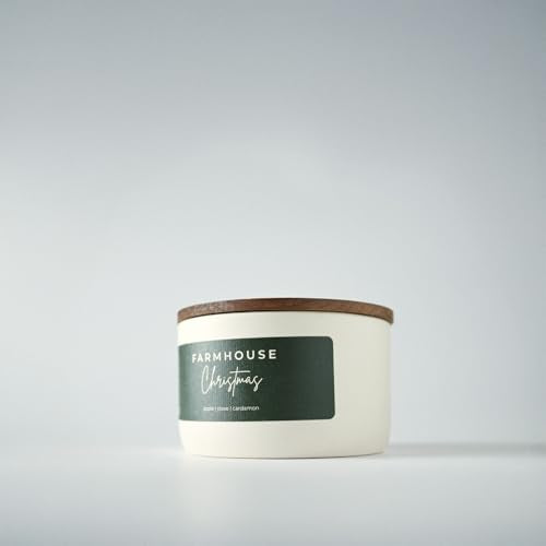 Milkhouse Farmhouse Christmas Soy Candle 10 oz Signature Jar - Holiday Scent
