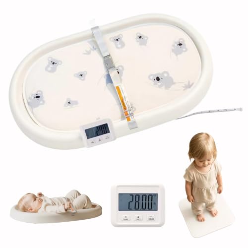 Cuddobaby 4-in-1 Baby Changing Pad with Digital Scale & Temp Monitor