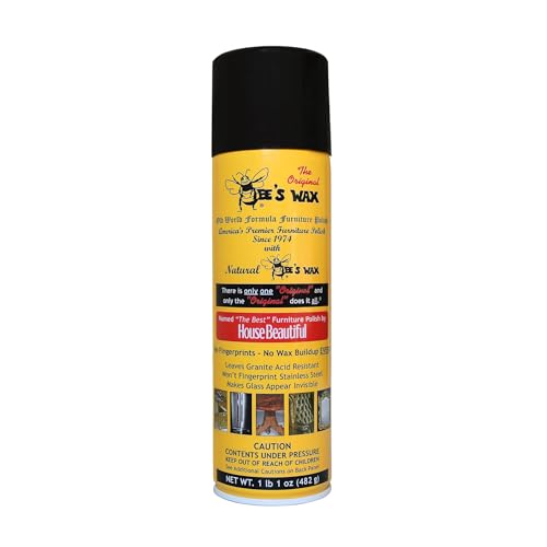Bee's Wax Old World Furniture Polish 17oz Pack of 3 - Multi-Surface Wood Leather Marble