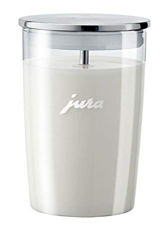 Glass Milk Container for Coffee Machines 16.9oz - Dishwasher Safe