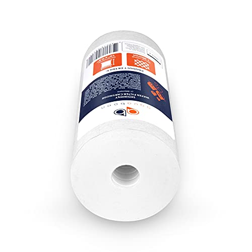 Aquaboon 10x4.5 Micron Whole House Sediment Water Filter - 4-Pack, Variation 4