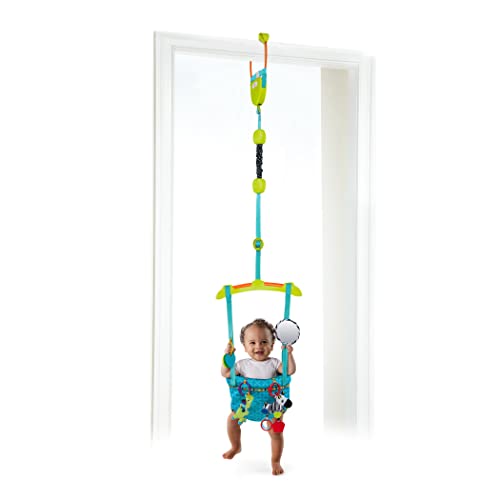 Bounce 'n Spring Deluxe Baby Door Jumper - Adjustable Strap, For 6 Months+