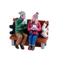 Lemax Caddington Hot Cocoa Drinkers Figurine #12046