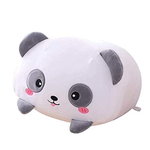 Panda Plush Stuffed Animal, Cute Panda Plushie Cylindrical Body Pillow Toy Gifts for Kids Birthday, Valentine, Christmas, 8inch