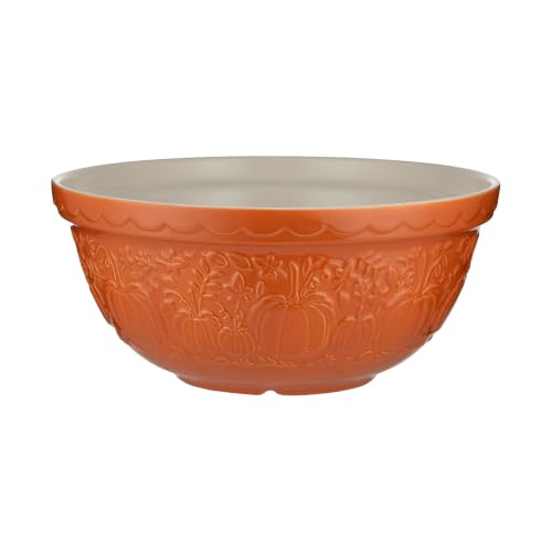 Mason Cash In the Pumpkin Patch S12 Mixing Bowl Stoneware, 4.25 Qt,
