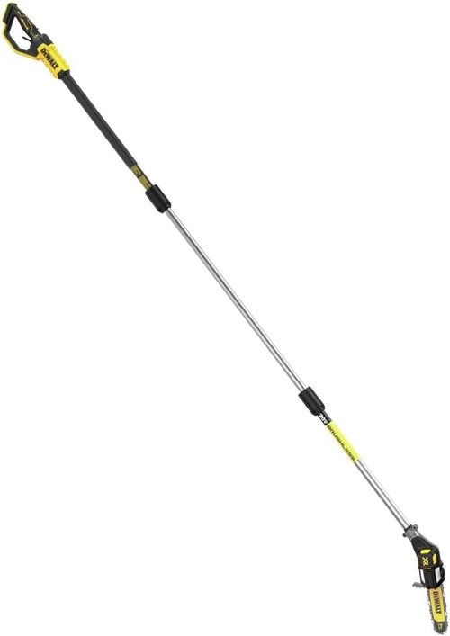 Dewalt 20V MAX XR Brushless Cordless Pole Saw - Includes 4Ah Lithium-Ion Battery & Charger Bundle