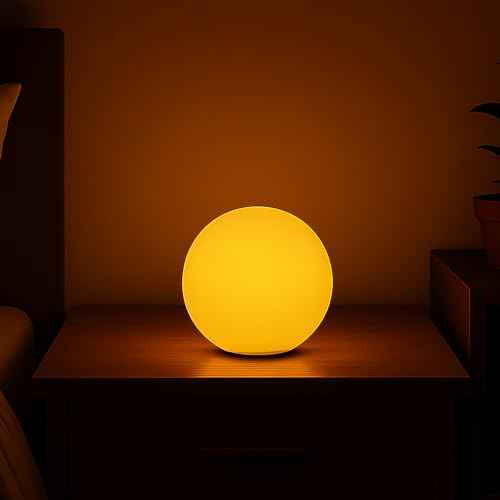 LED Ball Light,5-Inch Cordless Orb Light with Remote,16 Color Changing Night Light for Kids,Rechargeable Mood Lamp,IP68 Waterproof for Home,Party,Pool,Christmas Decor