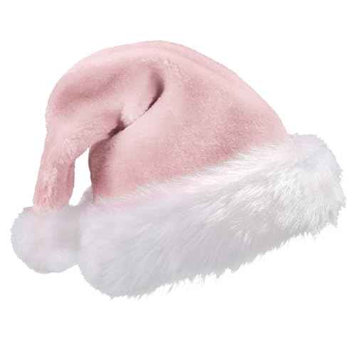 GlyinnHe Christmas Santa Hats for Adults Christmas New Year Party Decorations and Supplies