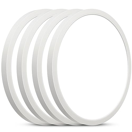 SunRider 4-Pack 12" LED Flush Mount Ceiling Light 5000K, 24W,
