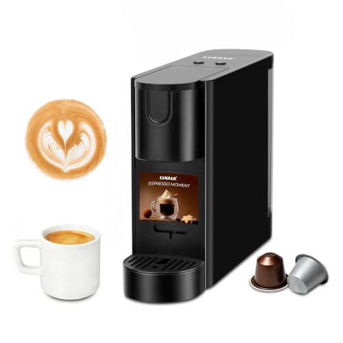 CHULUX RectoCafé Espresso Machine for Nespresso Pods - Black