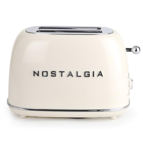 Nostalgia Classic Retro 2-Slice Toaster- Vintage Design- Enamel