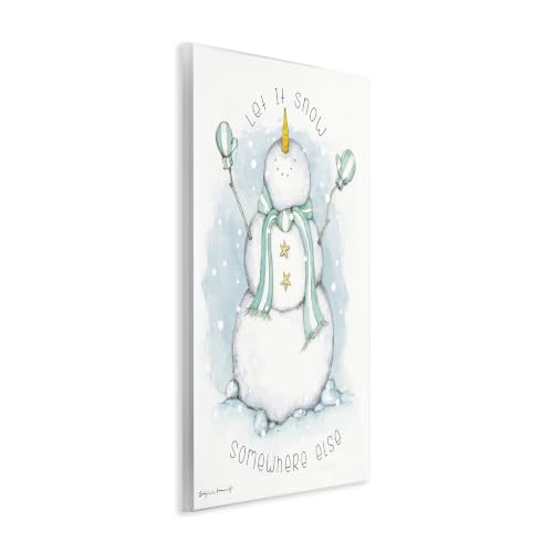 Nautical Snowman Humor Wall Plaque 13x19 in — Stupell Industries