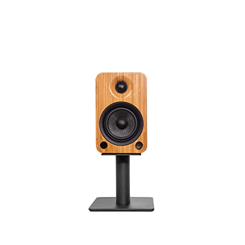 Desktop Speaker Stands for 4-7 Inch Speakers - Black Pair - Variation of 4-7" Speakers | Upto 30lb