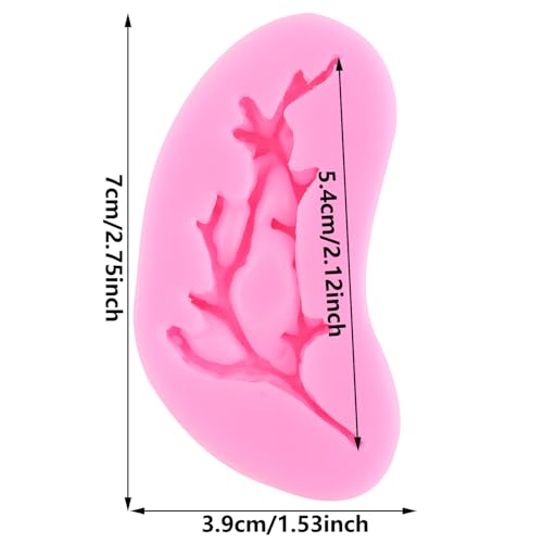 YIHUOMOLDS Style B Tree Branch Silicone Mold for Cake Decorating