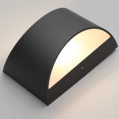 Aipsun Black Modern LED Wall Sconce - Indoor Wall Light with G9 Bulb, Up & Down Lighting, Living Room Bedroom Hallway, Variation: Black / 1