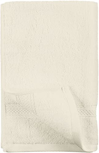 6 Pack Ivory Hand Towels 16x28 Inch 600 GSM Cotton – Absorbent & Luxurious