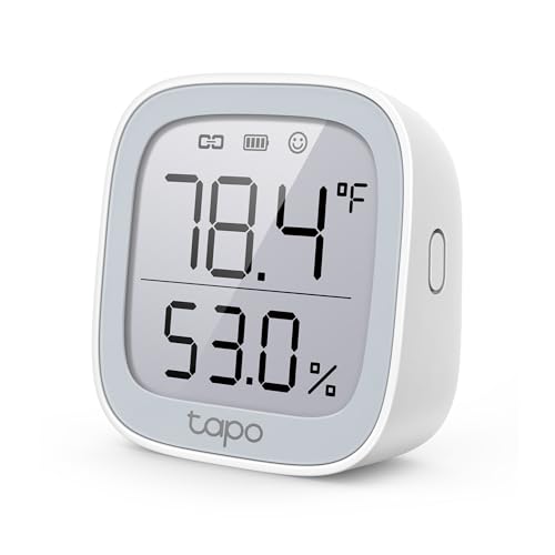 Tapo Smart Temperature and Humidity Sensor - Swiss-Made, Requires Hub, Model T315 - Sensor Only