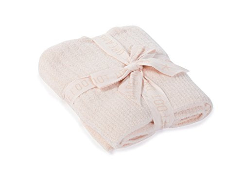 Barefoot Dreams CozyChic Lite Ribbed Blanket 30x40 Pink - Soft Lightweight Throw
