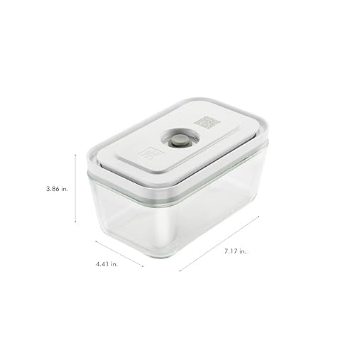 Zwilling Fresh & Save 3-Piece Glass Food Storage Container Set with Vacuum Seal